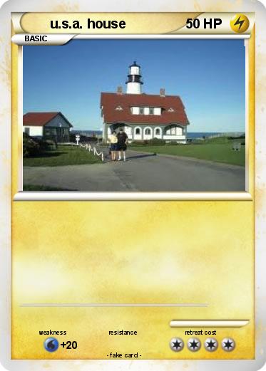 Pokemon u.s.a. house