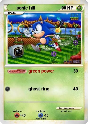 Pokemon sonic hill