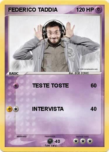 Pokemon FEDERICO TADDIA