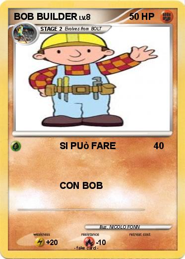 Pokemon BOB BUILDER