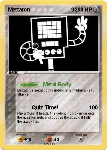 Pokemon Mettaton                            9