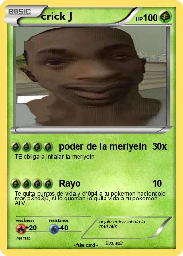 Pokemon crick J