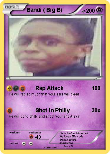 Pokemon Bandi ( Big B)