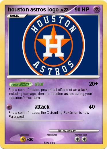 Pokemon houston astros logo