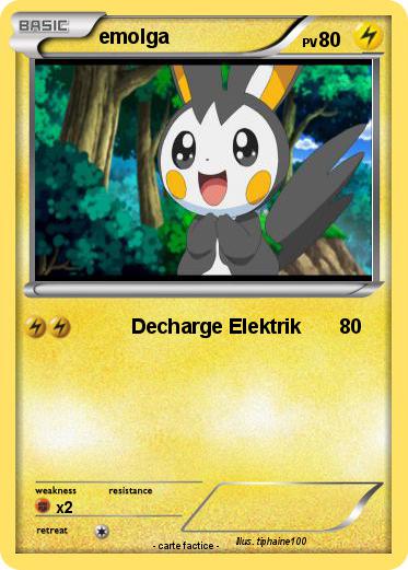 Pokemon emolga