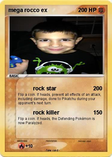 Pokemon mega rocco ex