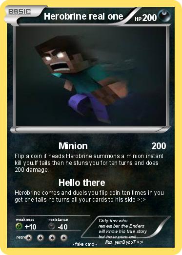 Pokemon Herobrine real one