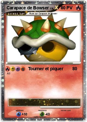 Pokemon Carapace de Bowser