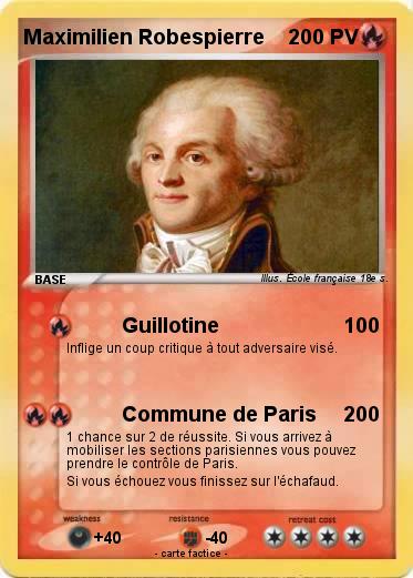 Pokemon Maximilien Robespierre