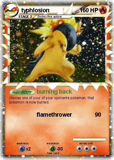 Pokemon typhlosion