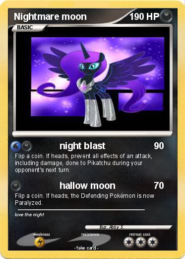 Pokemon Nightmare moon
