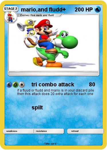 Pokemon mario,and fludd+