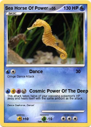 Pokemon Sea Horse Of Power