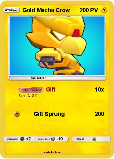 Pokemon Gold Mecha Crow