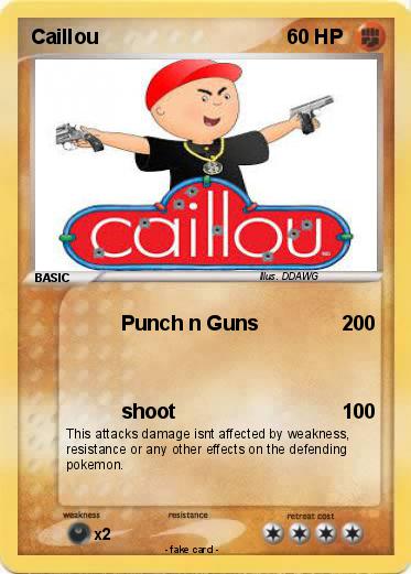 Pokemon Caillou