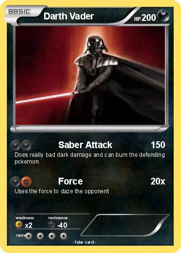 Pokemon Darth Vader
