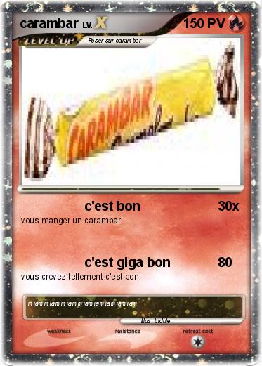 Pokemon carambar