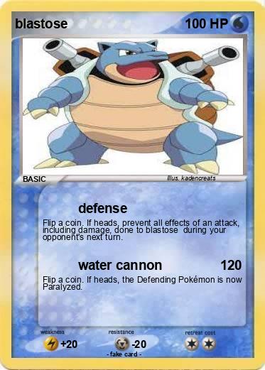 Pokemon blastose