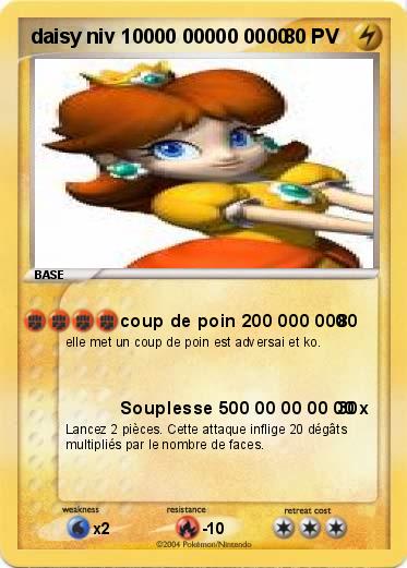 Pokemon daisy niv 10000 00000 0000 