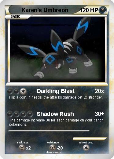 Pokemon Karen's Umbreon