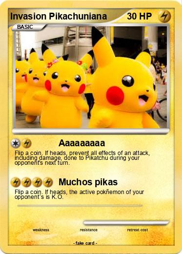 Pokemon Invasion Pikachuniana