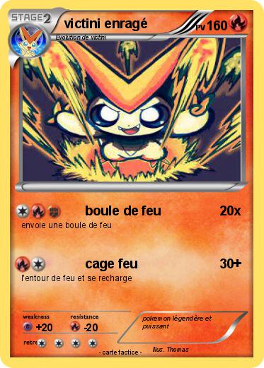 Pokemon victini enragé