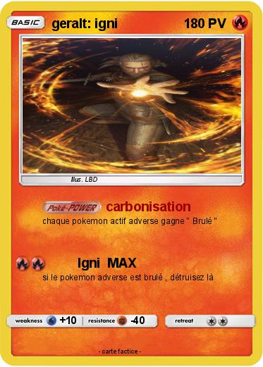 Pokemon geralt: igni
