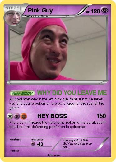 Pokemon Pink Guy