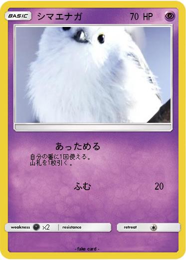 Pokemon シマエナガ