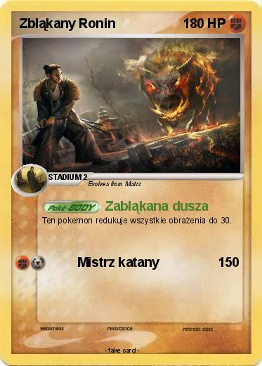 Pokemon Zbłąkany Ronin