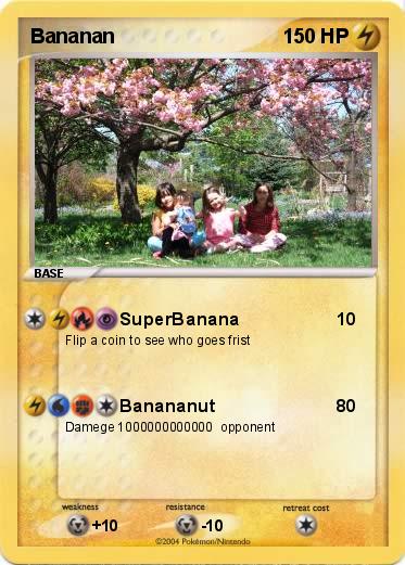 Pokémon Bananan - SuperBanana - My Pokemon Card