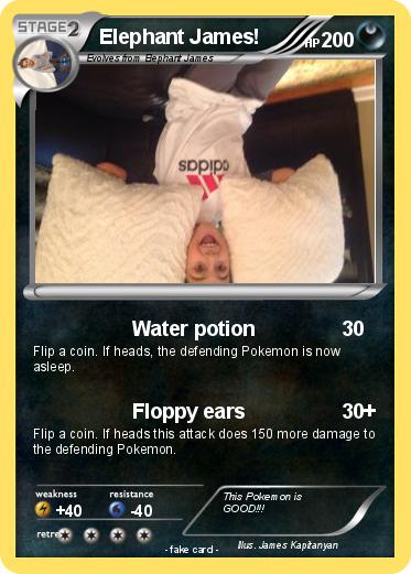 Pokemon Elephant James!