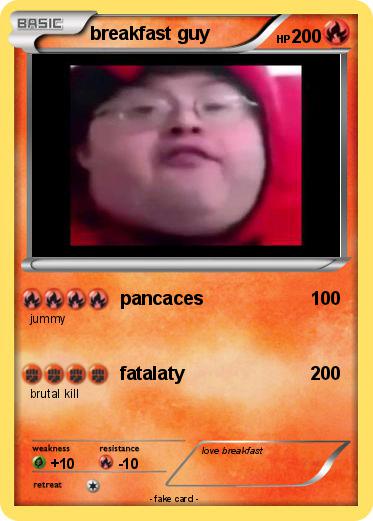 Pokemon breakfast guy