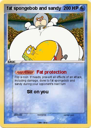 Pokemon fat spongebob and sandy