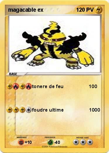 Pokemon magacable ex