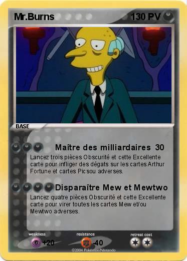 Pokemon Mr.Burns