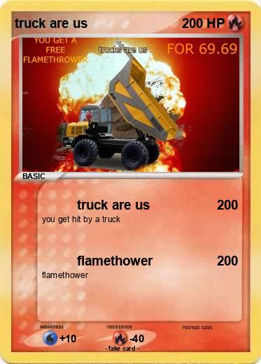 Pokemon truck are us