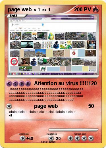 Pokemon page web