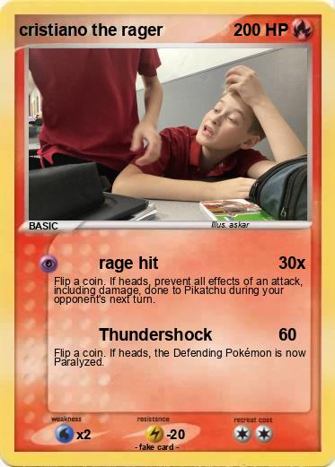 Pokemon cristiano the rager
