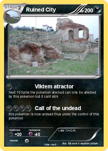 Pokemon Ruined City