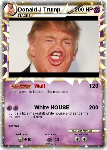 Pokemon Donald J Trump