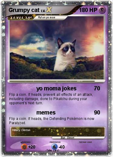 Pokemon Grumpy cat