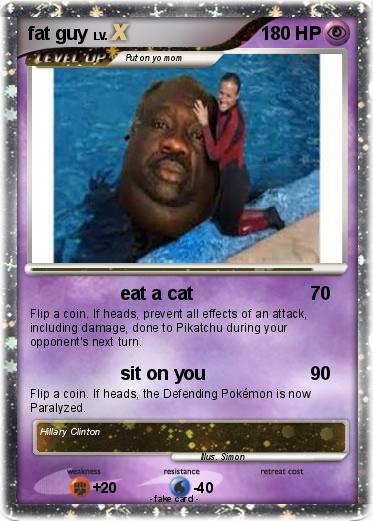 Pokemon fat guy