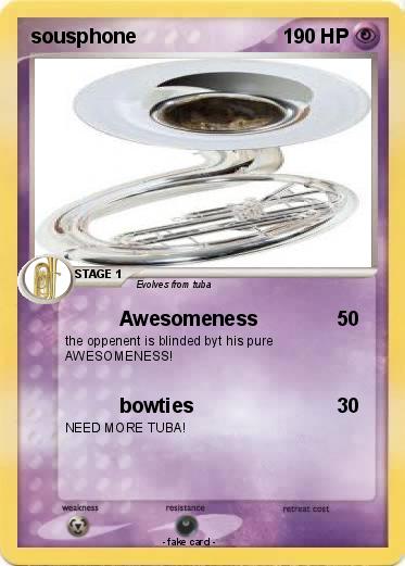 Pokemon sousphone