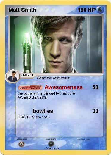 Pokemon Matt Smith