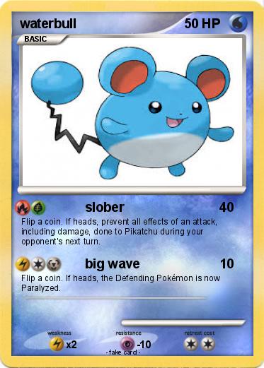 Pokemon waterbull