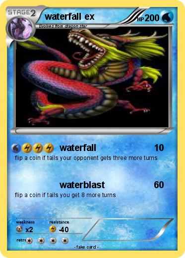 Pokemon waterfall ex
