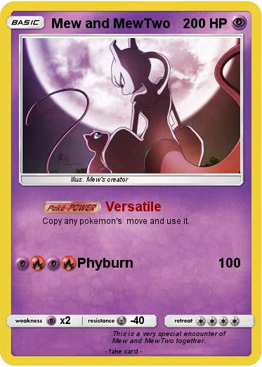 Pokemon Mew and MewTwo