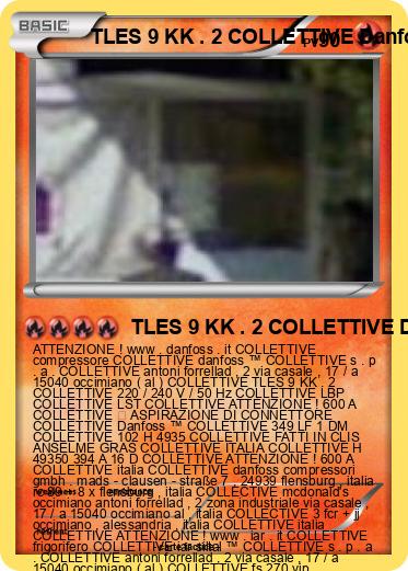 Pokemon TLES 9 KK . 2 COLLETTIVE Danfoss ™