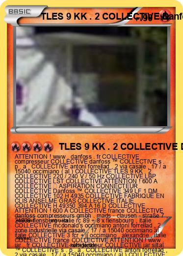 Pokemon TLES 9 KK . 2 COLLECTIVE Danfoss ™